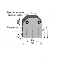 Индуктивный датчик ВБ2.38.хх.5.1.1.К